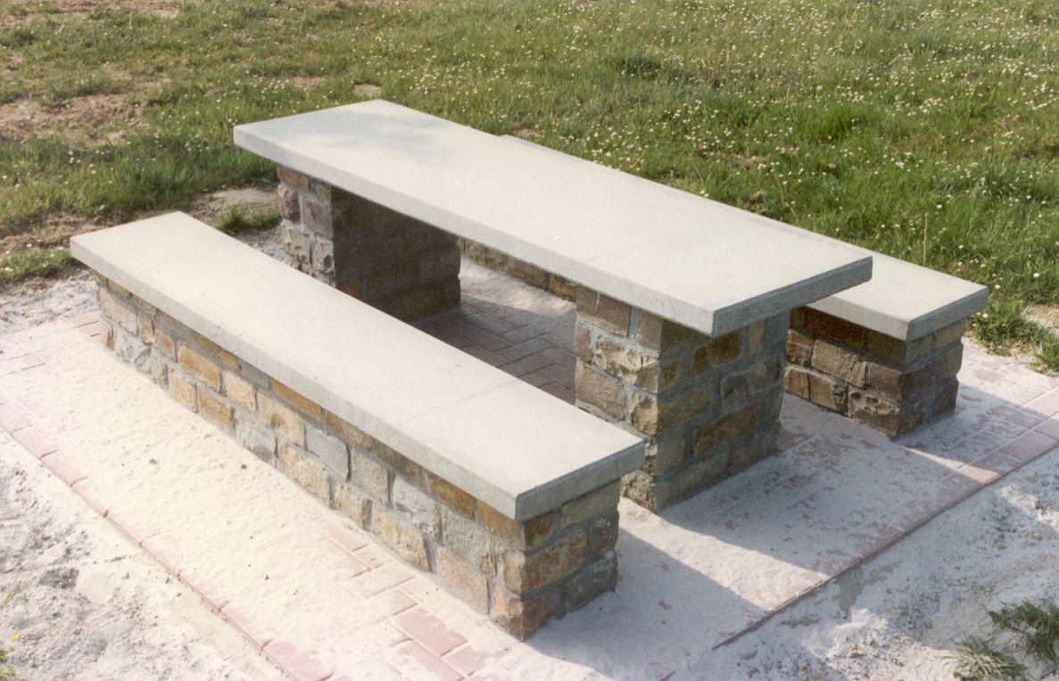 Dalles De Table Et Banc Beton De Lomme dalles-de-table-et-banc-beton-de-lomme